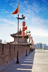 Xian - ancient city wall © lapas77