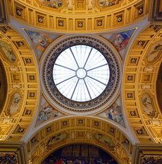 The dome of the National Museum in Prague