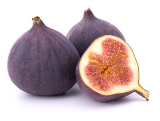 Fresh figs Fruits isolated on white background