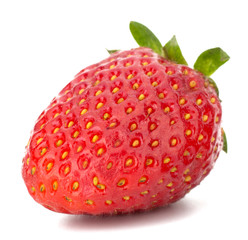Strawberry isolated on white background