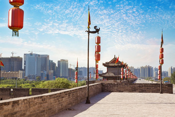 Xian - ancient city wall © lapas77