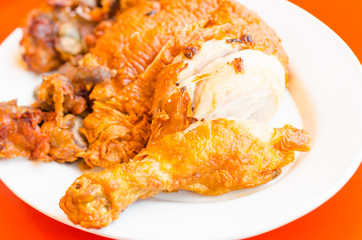 Fried chicken