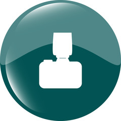Camera application icon. camera lens design