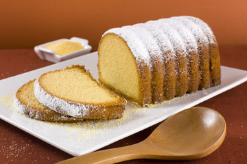 Cornmeal  cake