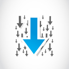 Download arrow paper symbol