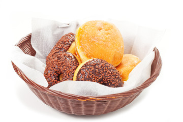 Bombolone e Ciambelle alla crema e cioccolato
