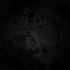 Old metal background with carbon texture