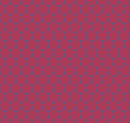 Pink pentagon Geometric Seamless Pattern