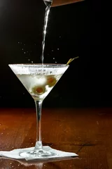 Foto auf Acrylglas vodka martini © wollertz
