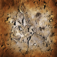 Cracked earth