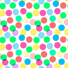 Confetti pattern candy colors, vector Eps10 illustration.