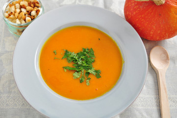 Kürbissuppe