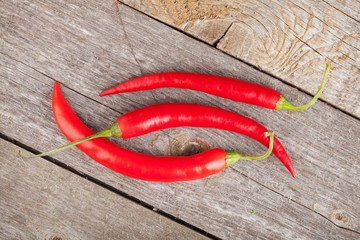 Red chili peppers