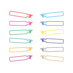 指差しフレーム