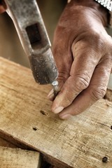 Hammer and nails