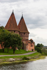 Fototapeta na wymiar Zamek krzyżacki w Malborku
