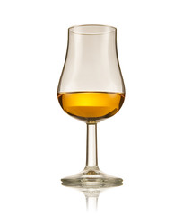 New style glass of brandy