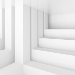 Fototapeta premium White Technology Background