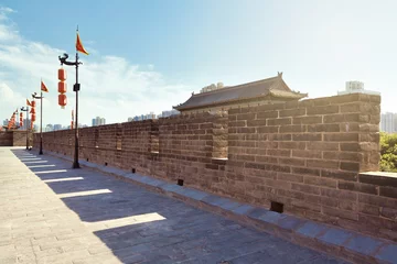 Deurstickers Xian - ancient city wall © lapas77