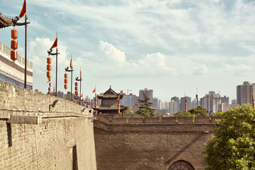 Xian - ancient city wall © lapas77