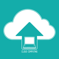 Cloud computing icon