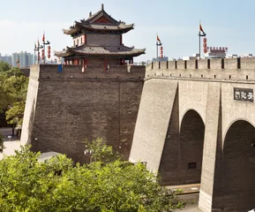 Tuinposter Xian - ancient city wall © lapas77
