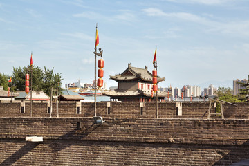 Xian - ancient city wall © lapas77