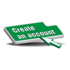 Create an account button