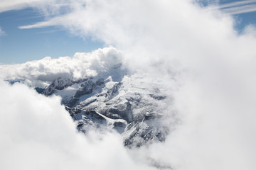 Italian Dolomites - winter landscape