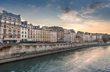 Obraz premium Paris from the Seine