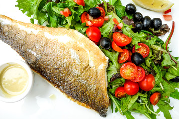 french cuisine dish with many vegetables