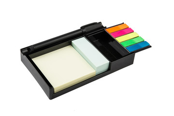 Stickers and marker in set