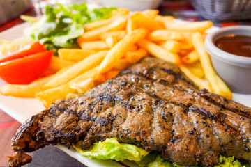juicy steak beef meat