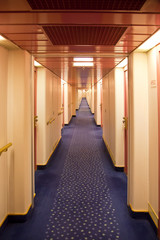 Saloon deck on a liner