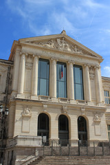 Fototapeta na wymiar Place du Palais de Justice de Nice