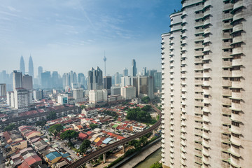 Urban landscape of Kuala Lumpur,Malaysia