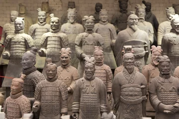 Gordijnen Chinese terracotta army - Xian © lapas77