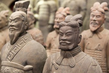 Chinese terracotta army - Xian - obrazy, fototapety, plakaty