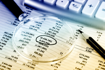 Fototapeta premium Business accounting