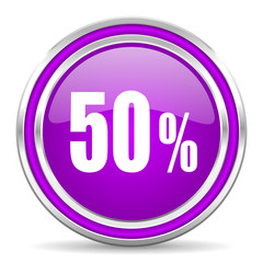 50 percent icon