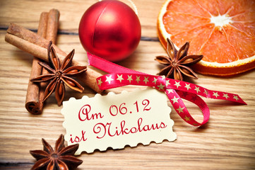 am 06.12. ist nikolaus
