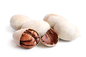 White pecan nuts