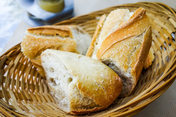 bread in basket