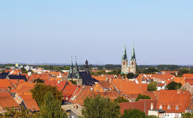 panorama of Quedlinburg, Germany
