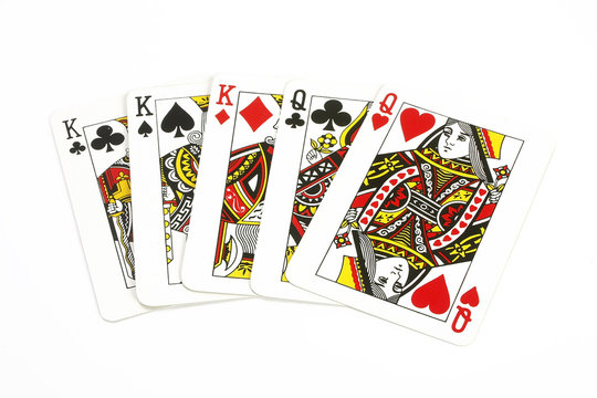Spielkarten K&ouml;nige und Damen