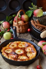 rustic apples pie