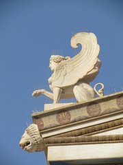 Grèce , sphinx , Athènes © NCAimages