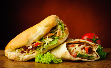 Kebab and shawarma - 56255637