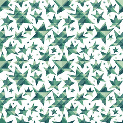 Abstract seamless pattern with stars
