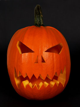 Scary Halloween pumpkin mask